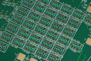 What are the stamp holes on a PCB?