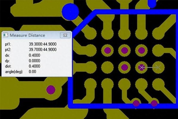 Via-in-Pad em PCB