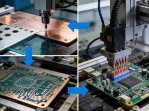 Fabricação de PCB vs Montagem de PCB