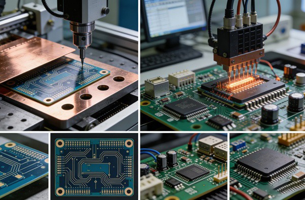 PCB-Fertigung vs. PCB-Montage