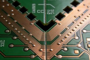 PCB V-shaped panel