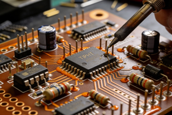 Assemblage de circuits imprimés SMT vs THT