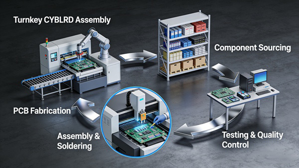 Schlüsselfertige PCB-Montage