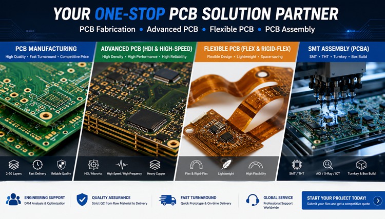 ONE-STOP PCB SOLUTION