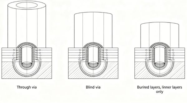 PCB via