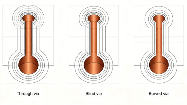 PCB via