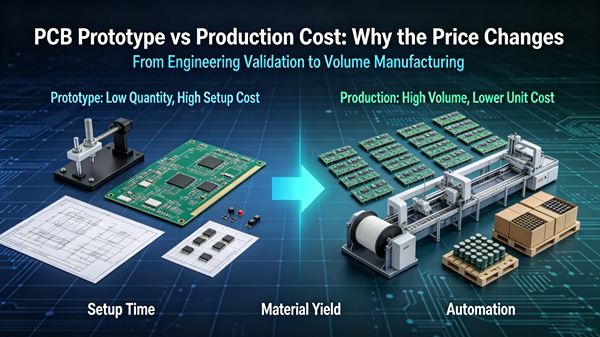 PCB Prototype vs Production Cost